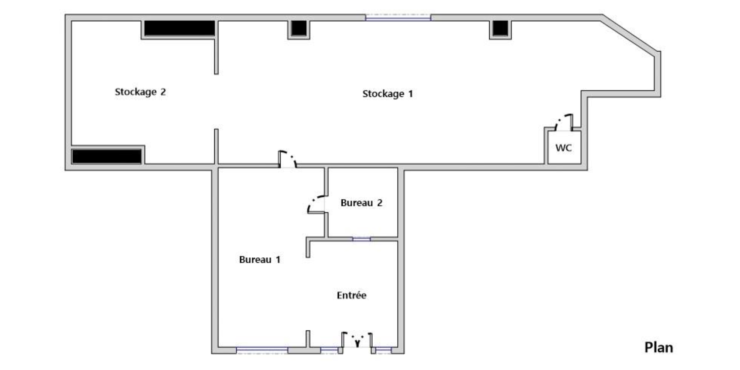 Local commercial de 186 m2 Carpentras
